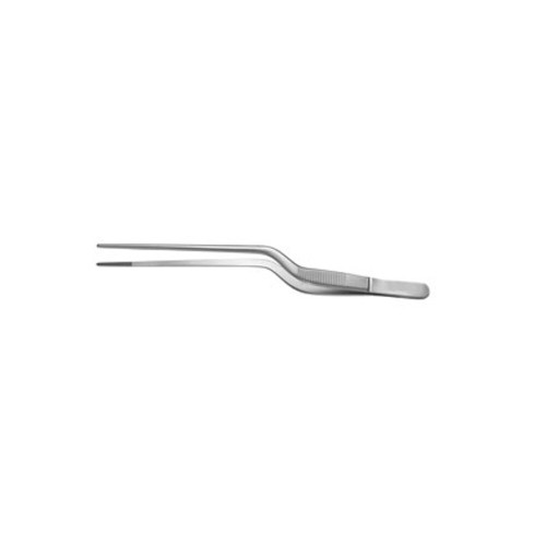 Miltex, Jansen Bayonet Dressing Forceps 7-1/2, Serrated, PM-4279