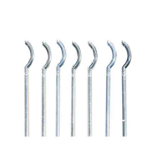 Keystone, Itso Clear, Clear Molar Clasp, Package 36, 1009153