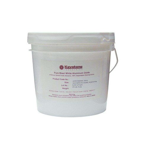 Keystone, 50 Mic Alumim Oxide White 50 lb., 1010004