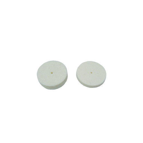 Keystone, 534M , 100/Bag Felt Wheels Med, 1 x 3/16, 1340160