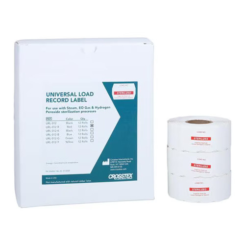 HuFriedy, Univ. Recrd Red, Labl for Wavy Applctr, URL-012-R