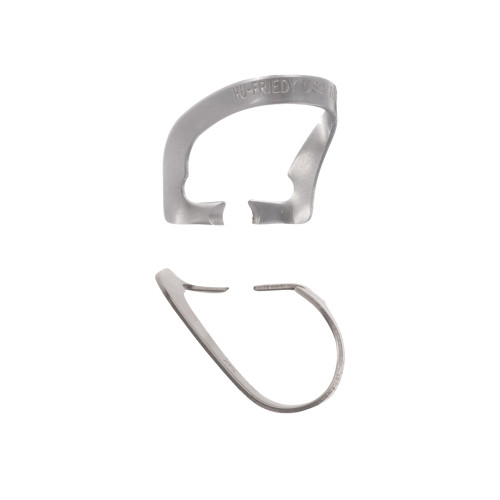 HuFriedy, Rubber Dam Clamp, #106L, Satin Steel, RDCM106L