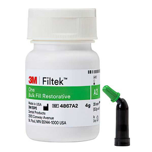 3M Filtek One Bulk Fill Restorative, 4867A2, 20 - 0.2g Capsules