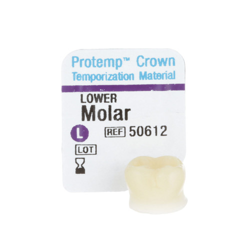 Protemp Crown Molar Lower Large 5/Pk