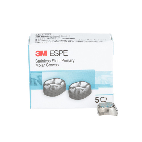 Ni-Chro 2nd Primary Stainless Steel Molar Crown ELR-2