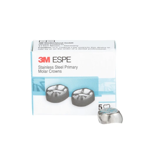 Ni-Chro 2nd Primary Stainless Steel Molar Crown ELR-5