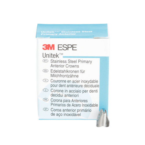 Unitek Stainless Steel Crown UR6, Primary Anterior, Upper Right Lateral