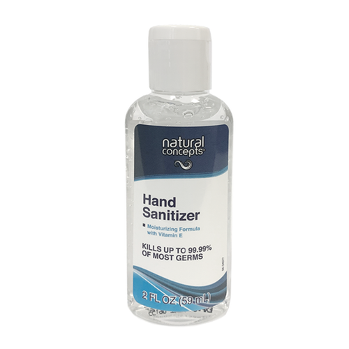 Natural Concept Hand Sanitizer (Travel Size, 2oz, Case of 48)