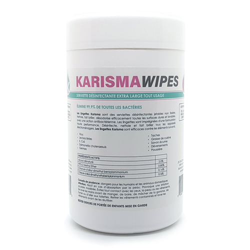 Karisma Premium Disinfectant Wipes (175 Wipes/Canister)