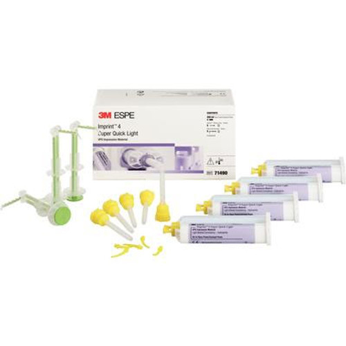 Imprint 4 Super Quick Light Body Refill: 4 - 50 mL Garant Cartridges, 5 Yellow