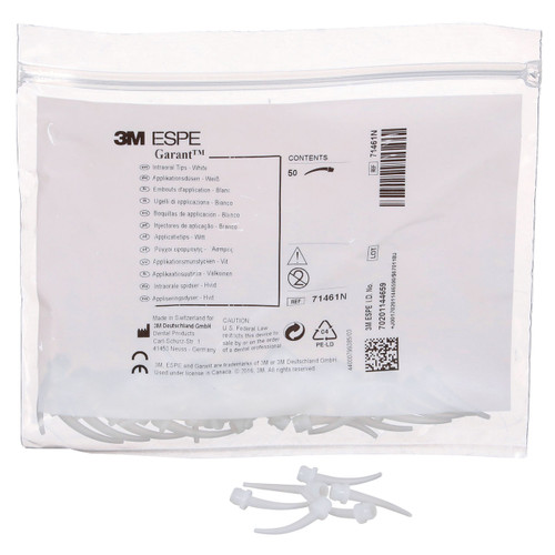 Garant Intra-Oral Tips - White, Package of 50 Tips. #71461