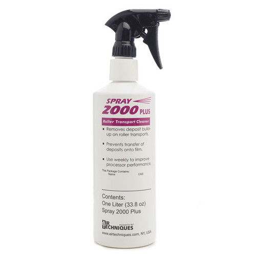 Spray 2000 Plus Roller Transport Cleaner, 1 Liter Spray Bottle. Removes deposit