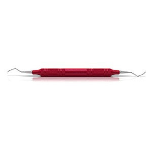 American Eagle #4L/4R XP Columbia Curette with 3/8' EagleLite Resin Red Handle
