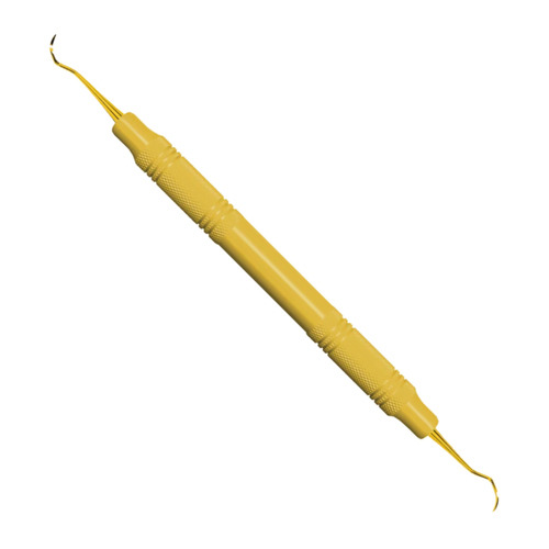 American Eagle #204S XP Scaler DE with 3/8' EagleLite Resin Yellow Handle