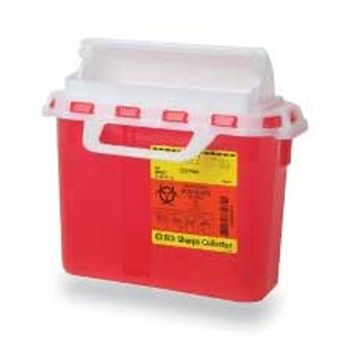 BD Sharps Collector 5.4 Quart BD Next Generation Sharps Container. Sharps