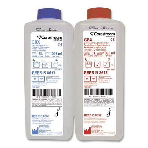 GBX Twin-Pack - Developer and Fixer Concentrate for Manual (Hand Tank)