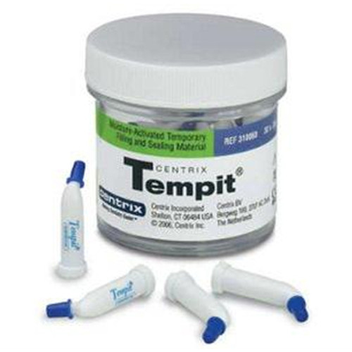 Tempit Moisture-Activated Temporary Filling and Sealing Material, 30 - .35 Gm