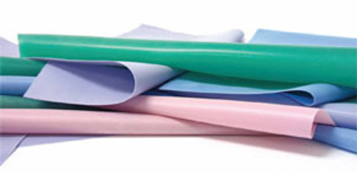 Hygenic 6' x 6' Medium Green Non-Latex Dental Dam, Package of 75