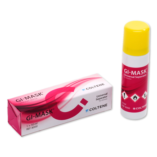 GI Mask Silicone-based Gingival Mask, Universal Separator. 1 - 50 ml Bottle