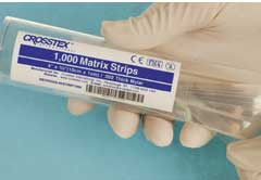 Crosstex Matrix Strip, Tube of 1000 Strips. Strong & Economical, resists