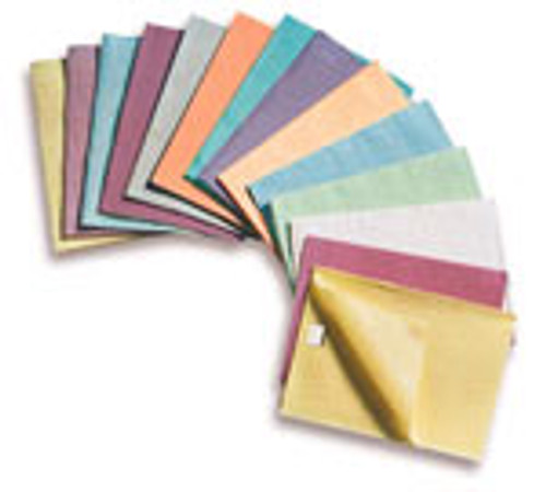 Proback Silver Grey Patient Bibs plain rectangle (13' x 19'), 1 Ply Extra Heavy