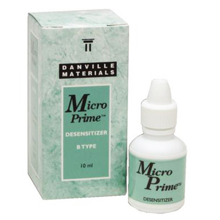 MicroPrime B - Desensitizing Agent, 10 mL Bottle. Proven HEMA formulation