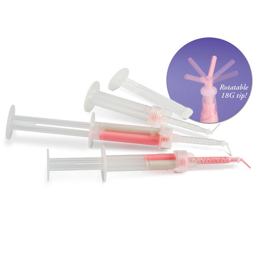 Mojo II Syringes 100/Bx. Disposable VPS Syringes. New larger size holds 1.8cc