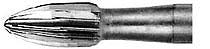 Midwest FG #7404 12 Blade Egg Shaped T&F Bur, Pack of 10 Burs