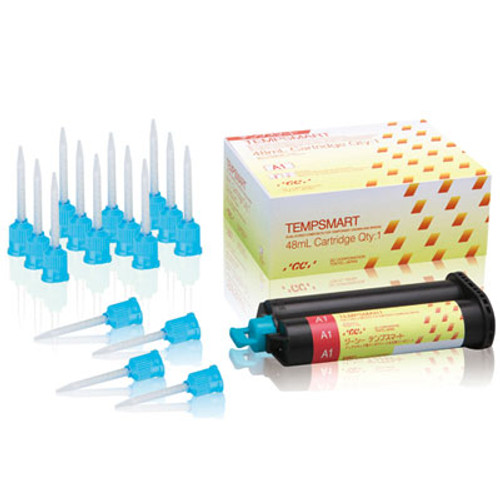 TempSmart Temporary Crown & Bridge Material - A1, 48 ml Cartridge (1:1 ratio) &