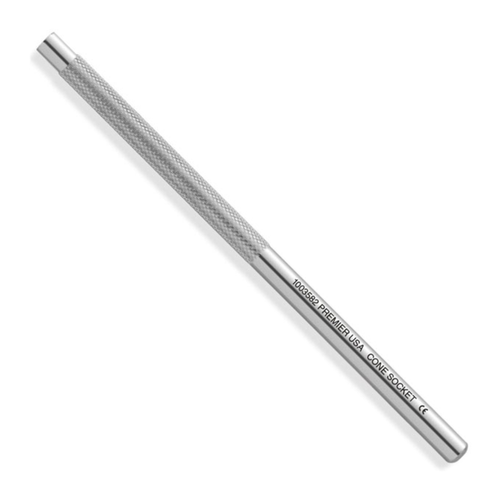 House Brand Mirror Handle Round Cone Socket. **This handle is compatible