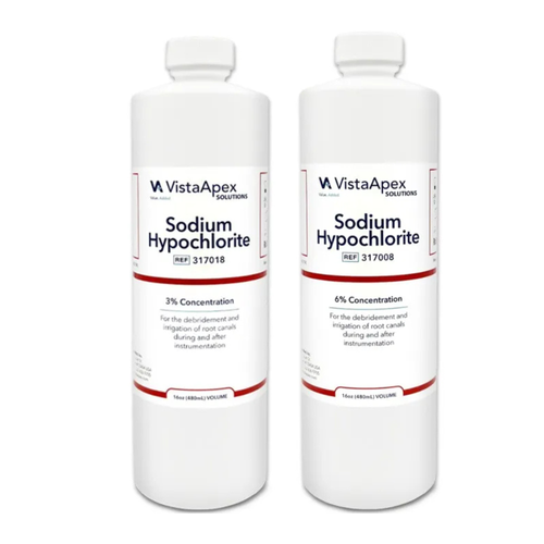 House Brand 3% Sodium Hypochlorite - 16oz (480mL) Bottle. For the debridement