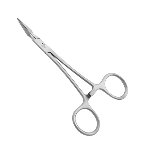 House Brand Peet 45 degree angle silver point locking Forceps