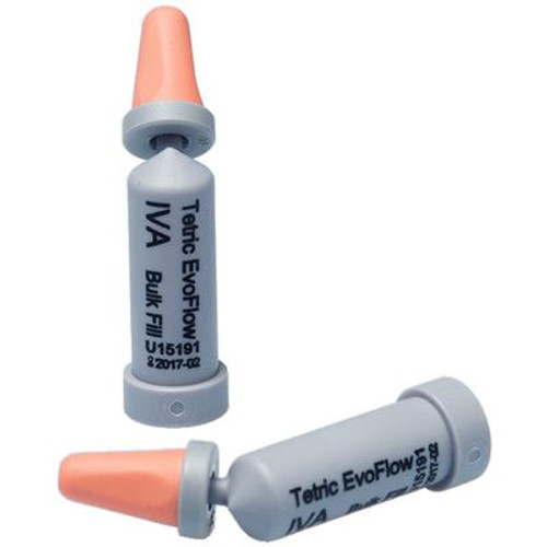 Tetric EvoFlow Bulk Fill Shade IVA, 20 x 0.2g Cavifils. High Performance