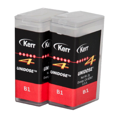 Point 4 Composite Unidose, B1 Body, Light-Cure, 0.2 Gm. Refill, 20/Box
