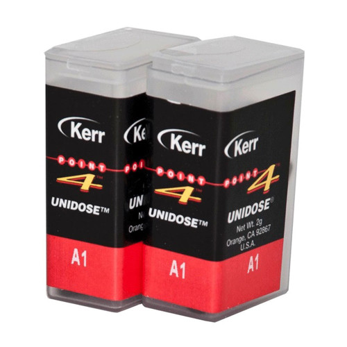 Point 4 EXPORT PACKAGE Composite Unidose, A1 Body, Light-Cure, 0.2 Gm. Refill, 20/Box