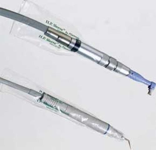 H.P. Sleeve Handpiece Sleeves -clear plastic sleeves, 1.25' x 10', fits