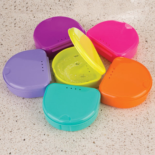 Keystone High-Gloss Ortho Box - Assorted Colors, 12/Bx. 3/4' deep. Orthodontic