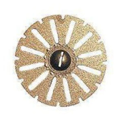 Keystone Top Flex Fine Perforated Diamond Disc, (.007) x 22mm dia. Double