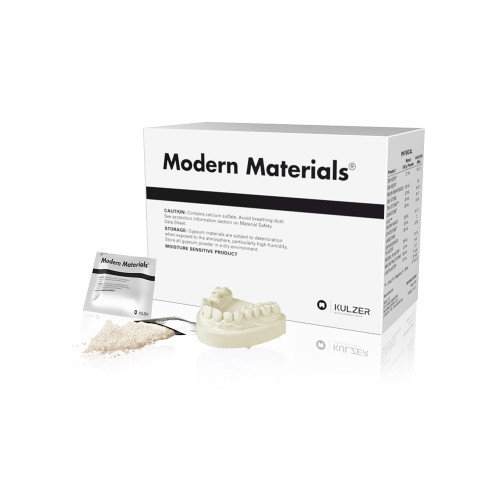 Modern Materials Ortho Plaster Orthodontic Plaster - Type II, Snow White, 25