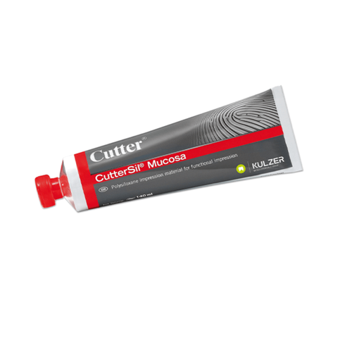 CutterSil Mucosa Regular Body Silicone Impression Material, 140 mL Tube