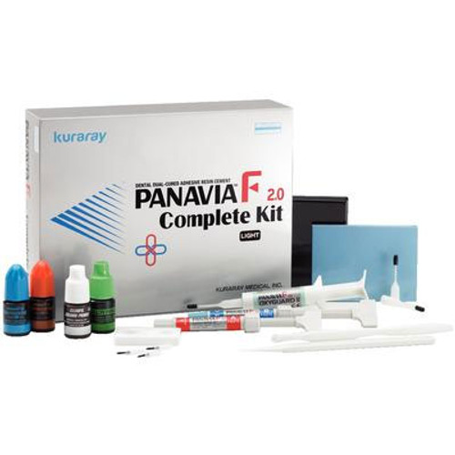 Panavia F 2.0 Complete Kit, Light. Universal Resin Cement. Kit: 1 Paste A 5.0