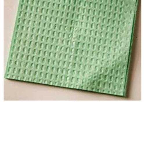 Dry-Back Plus Medicom Green plain rectangle (13' x 18') 3 ply Paper/1 ply Poly