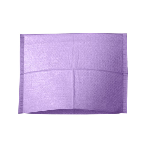 Medicom 10' x 13' Lavender Tissue/Poly Head Rest Covers, Box of 500 Covers