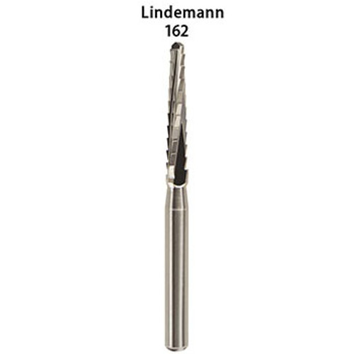 NeoBurr FG #162 Lindemann Carbide Bur, Taper Fisher Crosscut 5/Pk
