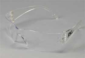 Pro-Vision Econo Wrap Econo Wraps Eyewear - Clear Frame & Lens with UVA and UVB