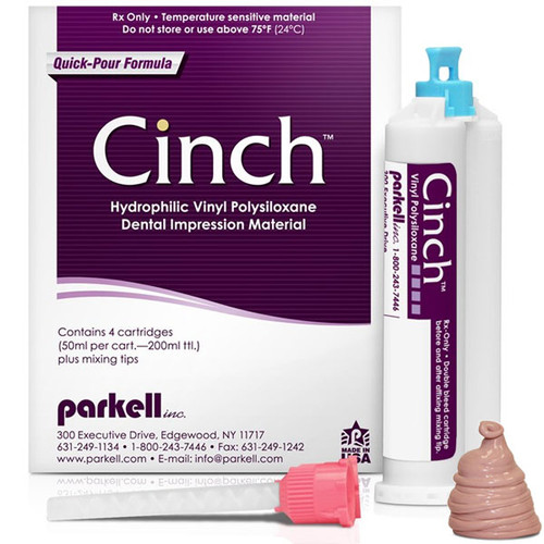 Cinch Medium Body, Fast Set 90 sec., Automix. Package of 4 - 50 ml Split