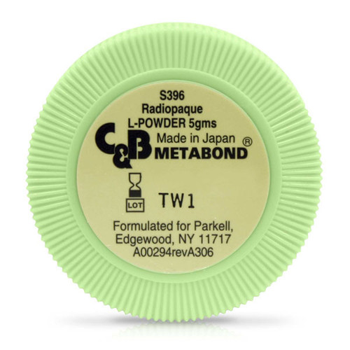 C & B Metabond Radiopaque L-Powder, 5 Gm. Jar