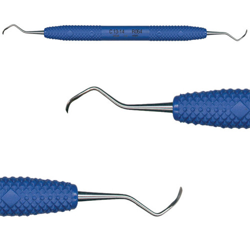 Cruise Line 13/14 Columbia Curette with Large 3/8' diameter Resin Handle