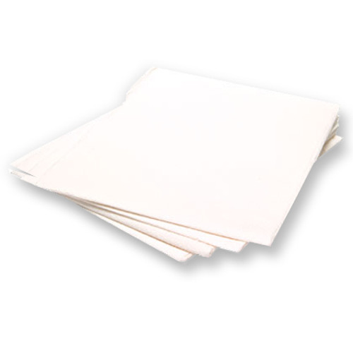 ProAdvantage White Cover-All Drape Sheets 40' x 48', soft & opaque 2-ply