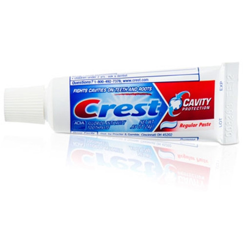 Crest Cavity Protection Toothpaste - 0.85oz tubes, 72/Pk. Wintergreen flavor